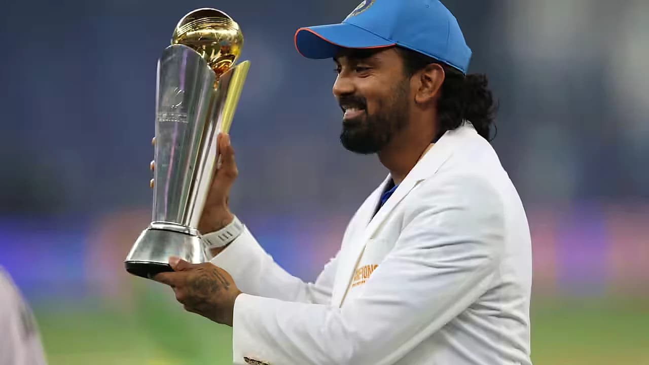 KL Rahul — Champions Trophy 2025 victory